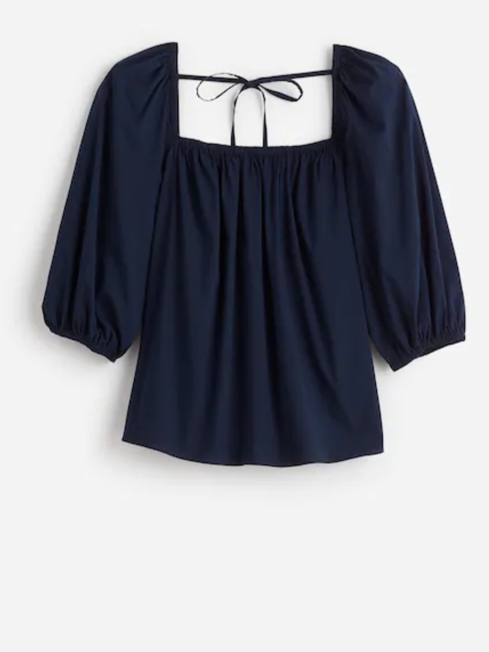 Madewell Puff-Sleeve Babydoll Top